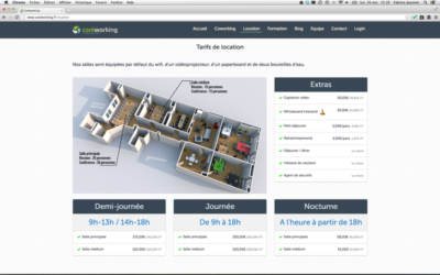 Tarifs de location